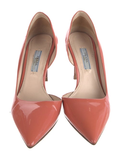 Prada Patent Leather D'Orsay Pumps