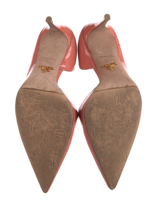 Prada Patent Leather D'Orsay Pumps