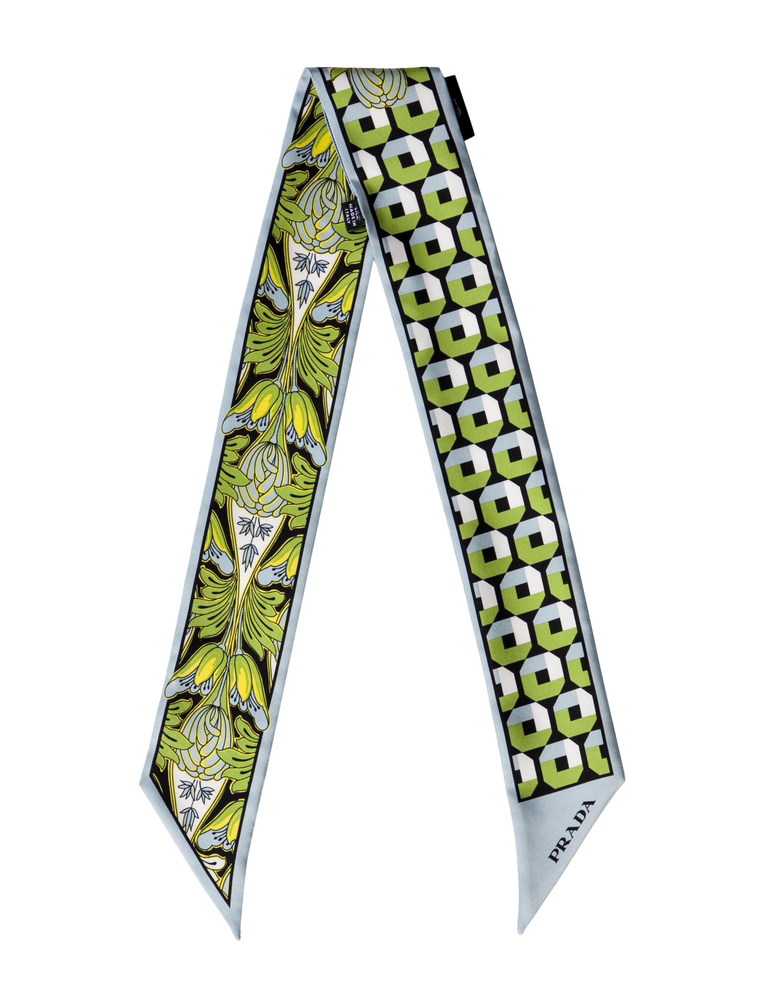 Prada Silk Printed Scarf