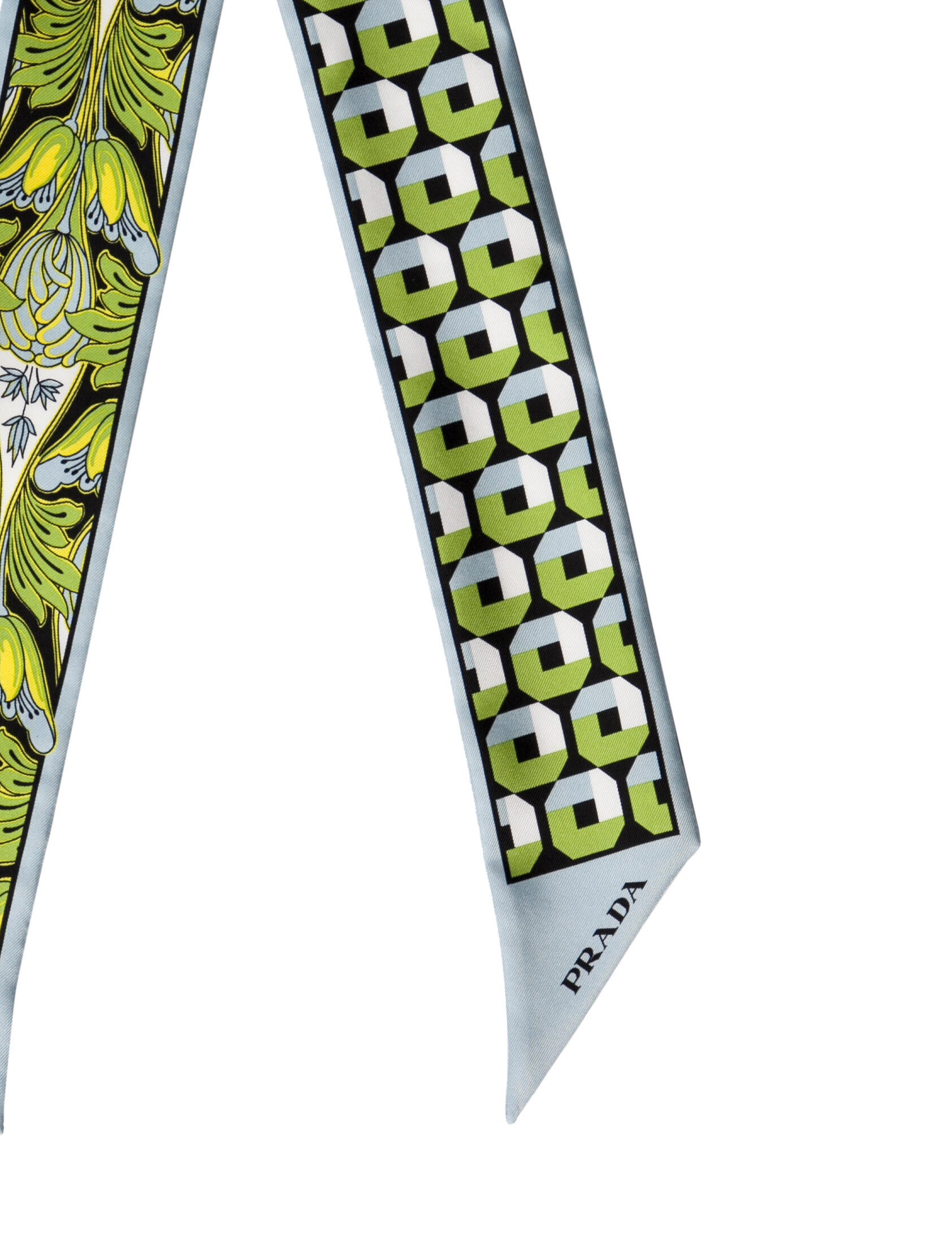 Prada Silk Printed Scarf
