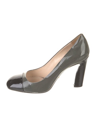 Prada Patent Leather Printed Pumps