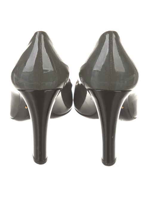 Prada Patent Leather Printed Pumps