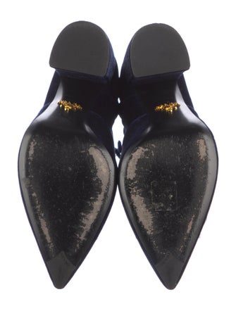 Prada Velvet Sock Boots