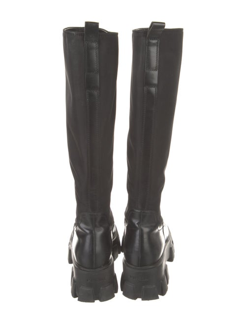 Prada Leather Rain Boots