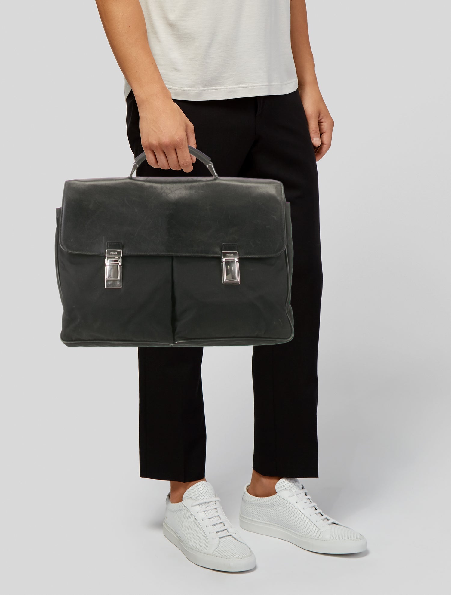 Prada Tessuto Nylon Briefcase