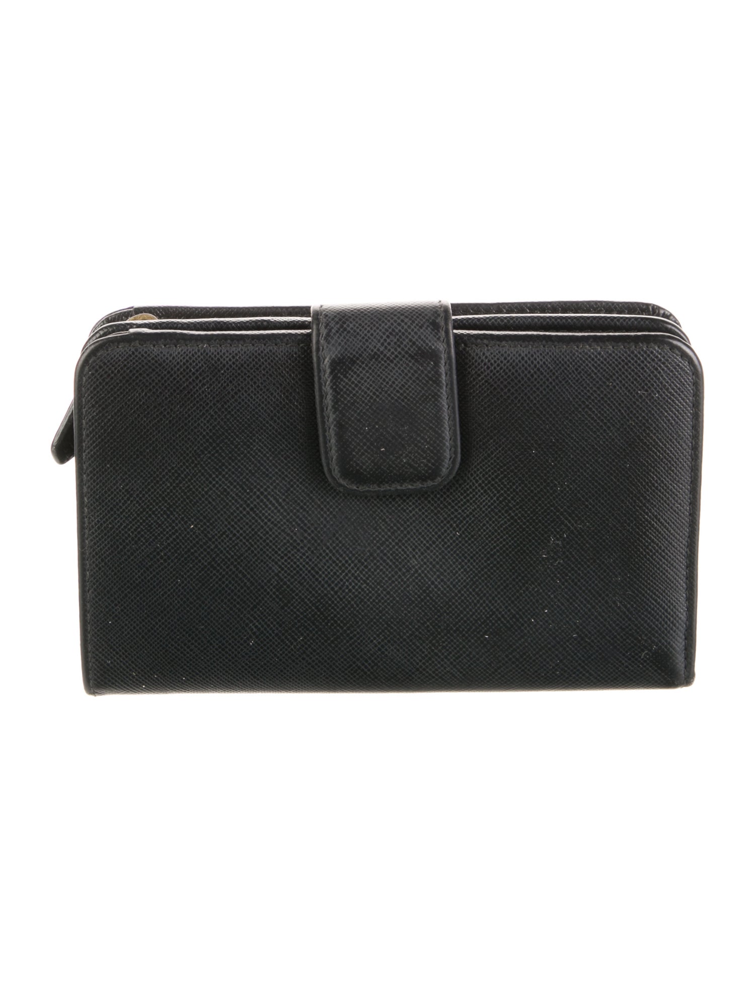 Prada Leather Compact Wallet