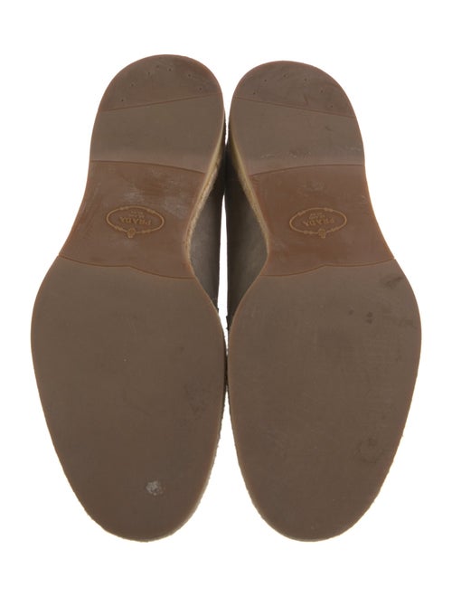 Prada Suede Derby Shoes