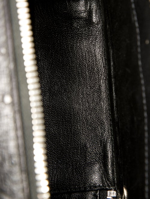 Prada Enameled Metal Triangle Brique Small