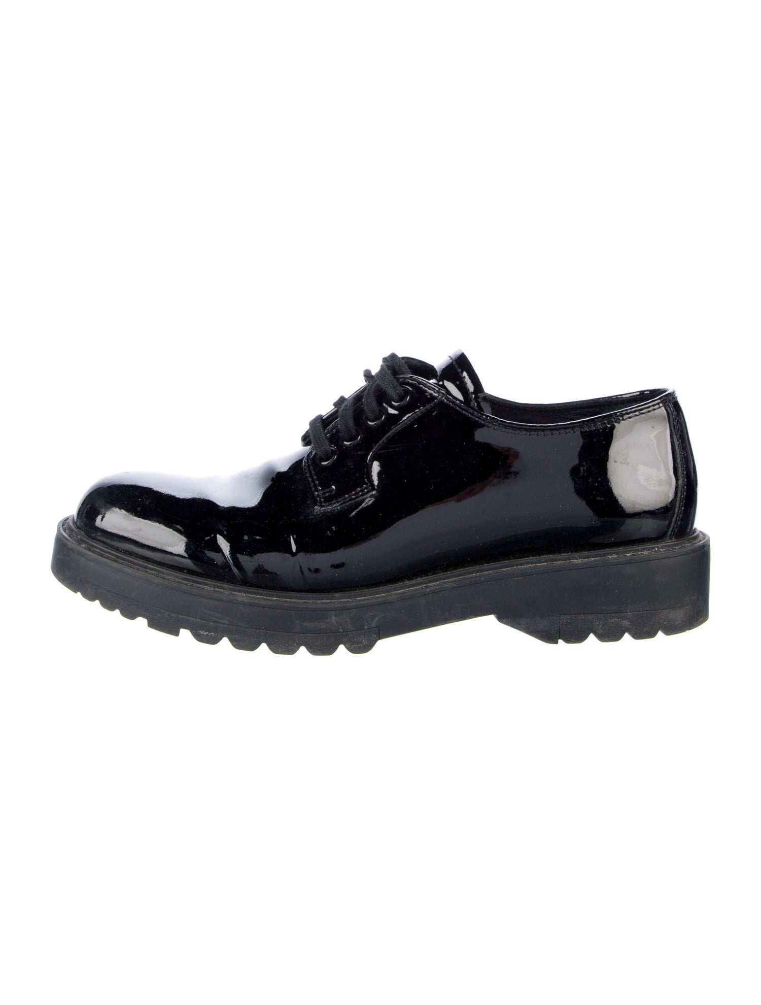 Prada Patent Leather Oxfords