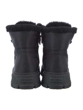 Prada Combat Boots