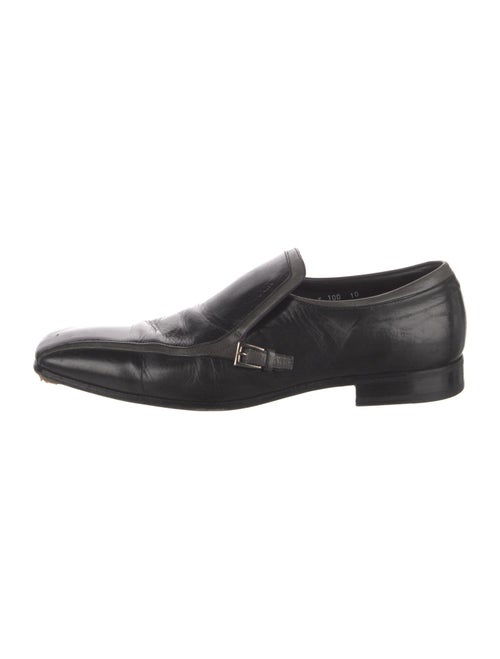 Prada Leather Monk Straps