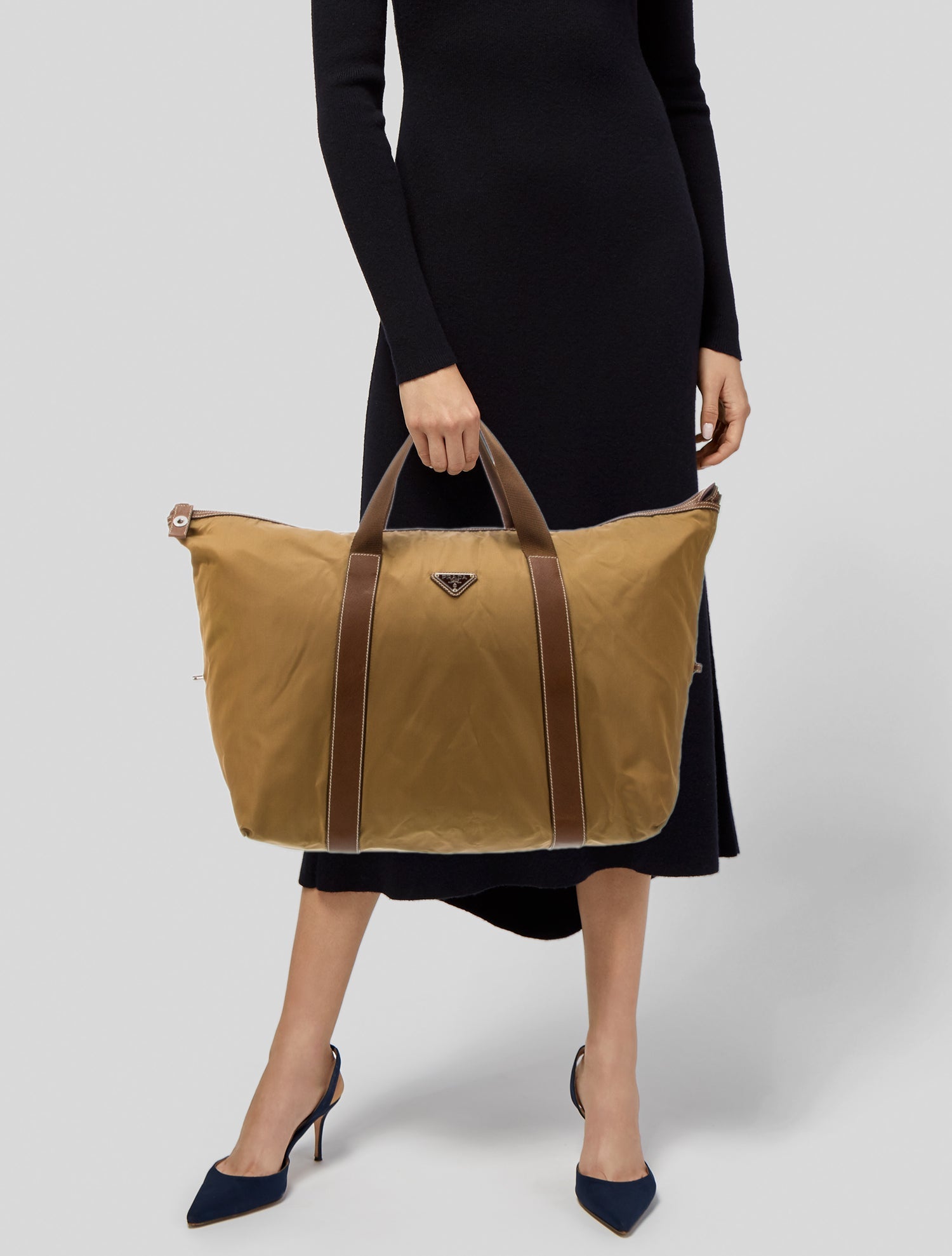 Prada Tessuto Weekender Bag