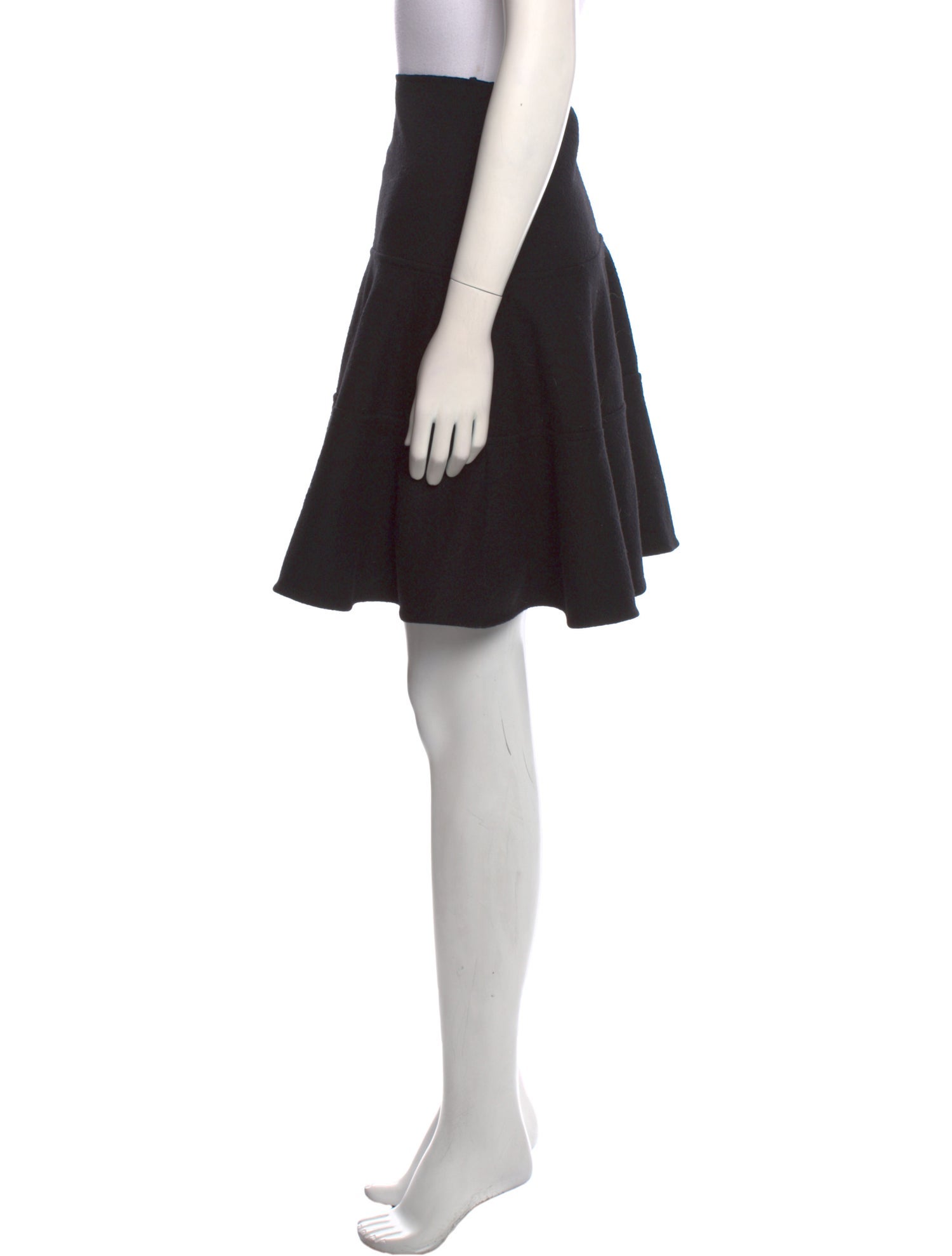 Prada Virgin Wool Mini Skirt