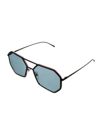 Prada Square Tinted Sunglasses