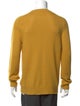 Prada Virgin Wool Crew Neck Pullover