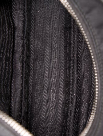 Prada Enameled Metal Triangle Re-Edition 2005