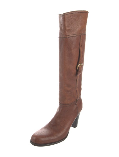 Prada Leather Riding Boots