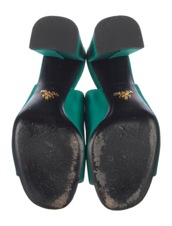 Prada Satin Slides