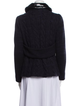 Prada Vintage 2010 Faux Fur Jacket