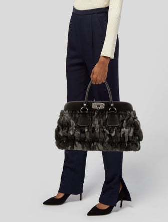 Prada Tessuto Shoulder Bag