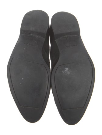 Prada Suede Chelsea Boots