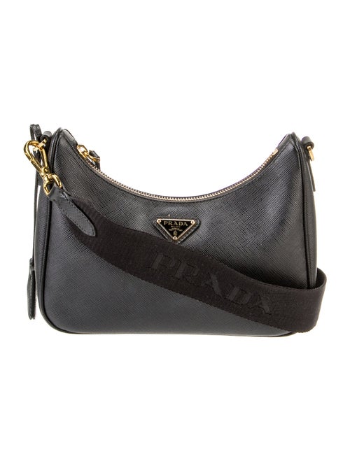 Prada Enameled Metal Triangle Re-Edition 2005