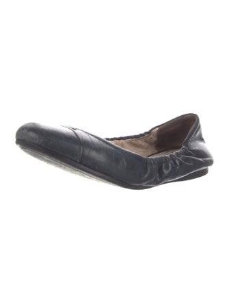 Prada Leather Ballet Flats