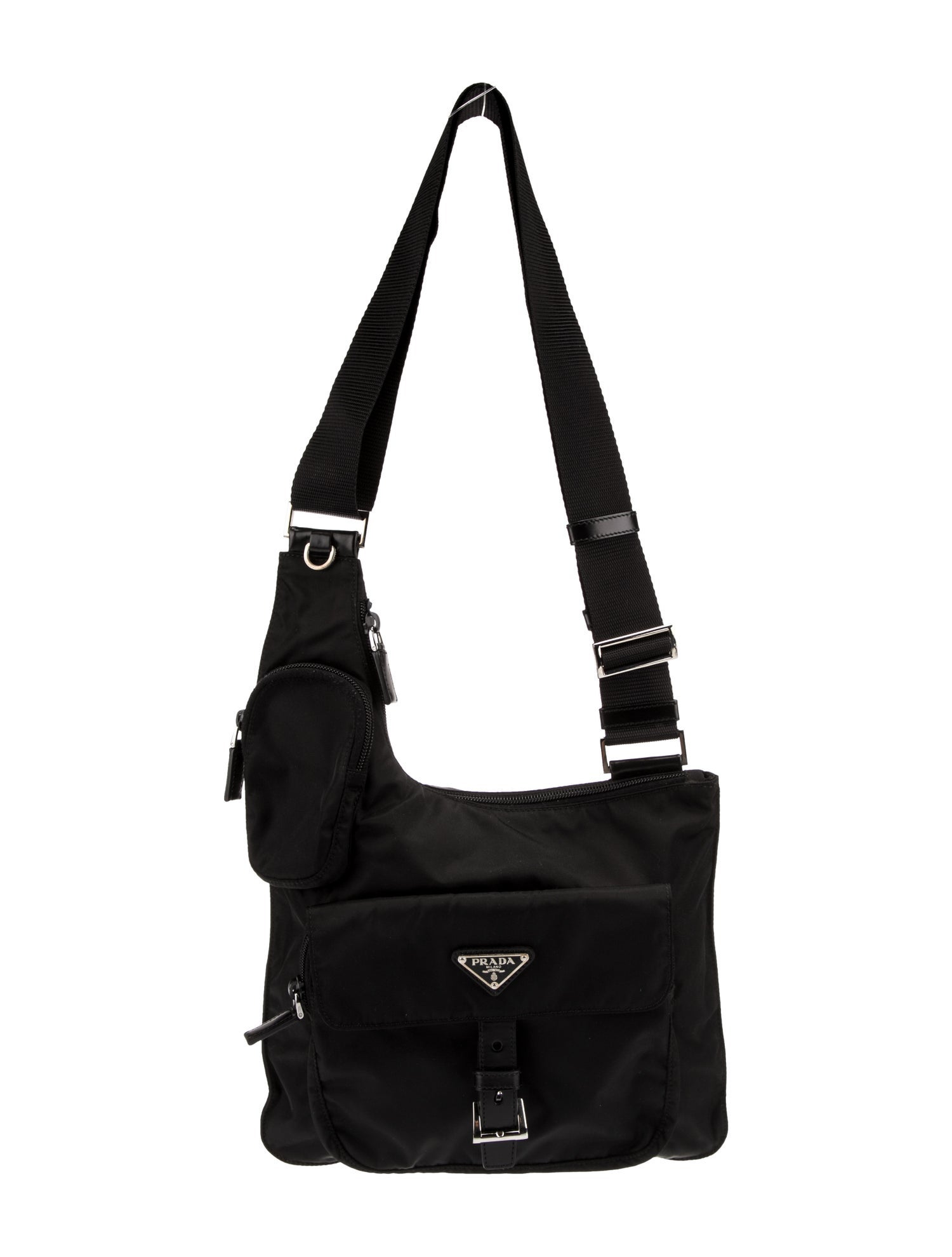 Prada Tessuto Nylon Messenger Bag