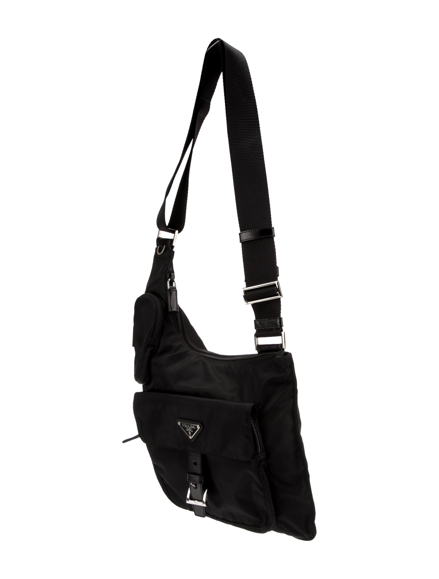 Prada Tessuto Nylon Messenger Bag