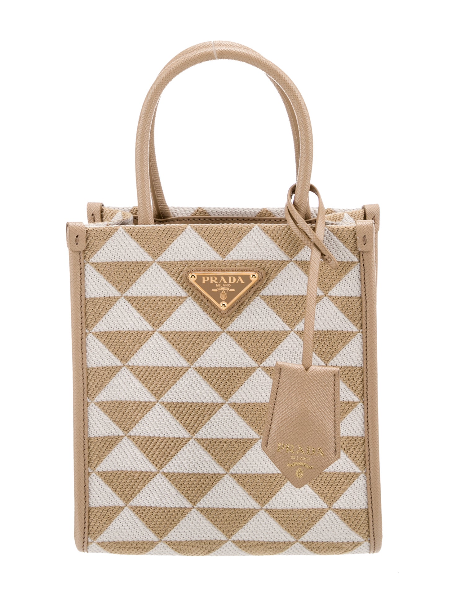 Prada Saffiano Leather Mini Symbole Mini