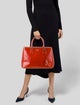 Prada Saffiano Vernice Leather Galleria Tote Small