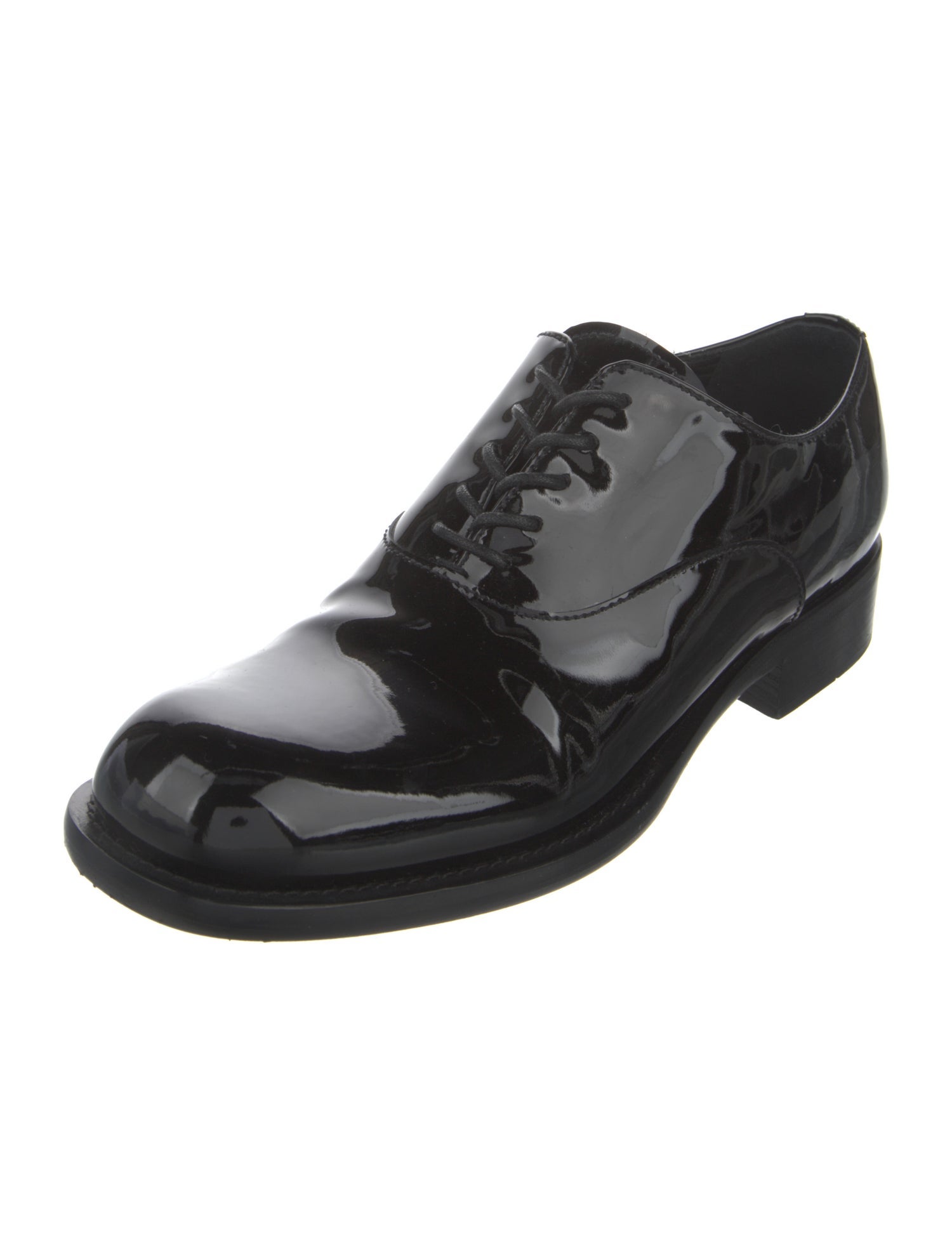 Prada Patent Leather Oxfords