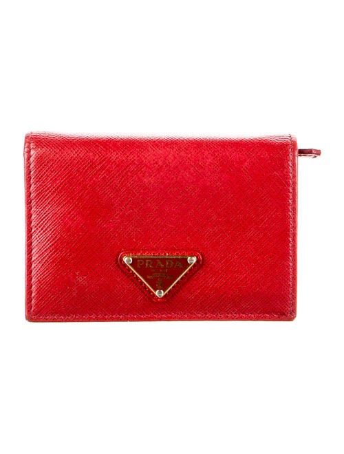 Prada Saffiano Leather Card Holder