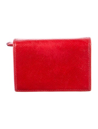 Prada Saffiano Leather Card Holder