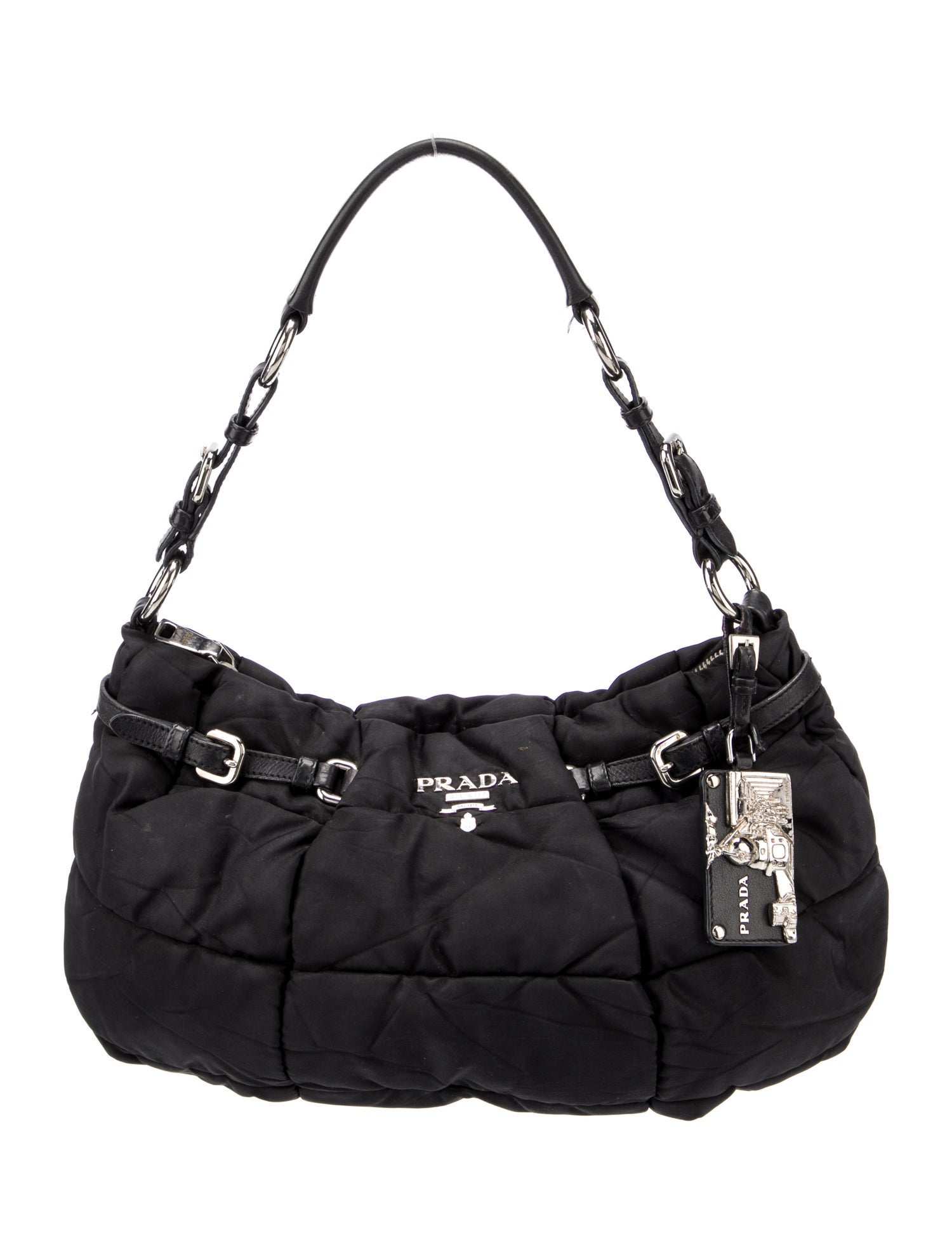Prada Tessuto Nylon Shoulder Bag
