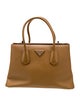 Prada Saffiano Cuir Leather Twin Tote