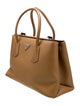 Prada Saffiano Cuir Leather Twin Tote