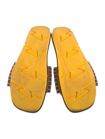 Prada Leather Slides