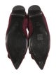 Prada Suede Bow Accents Loafers
