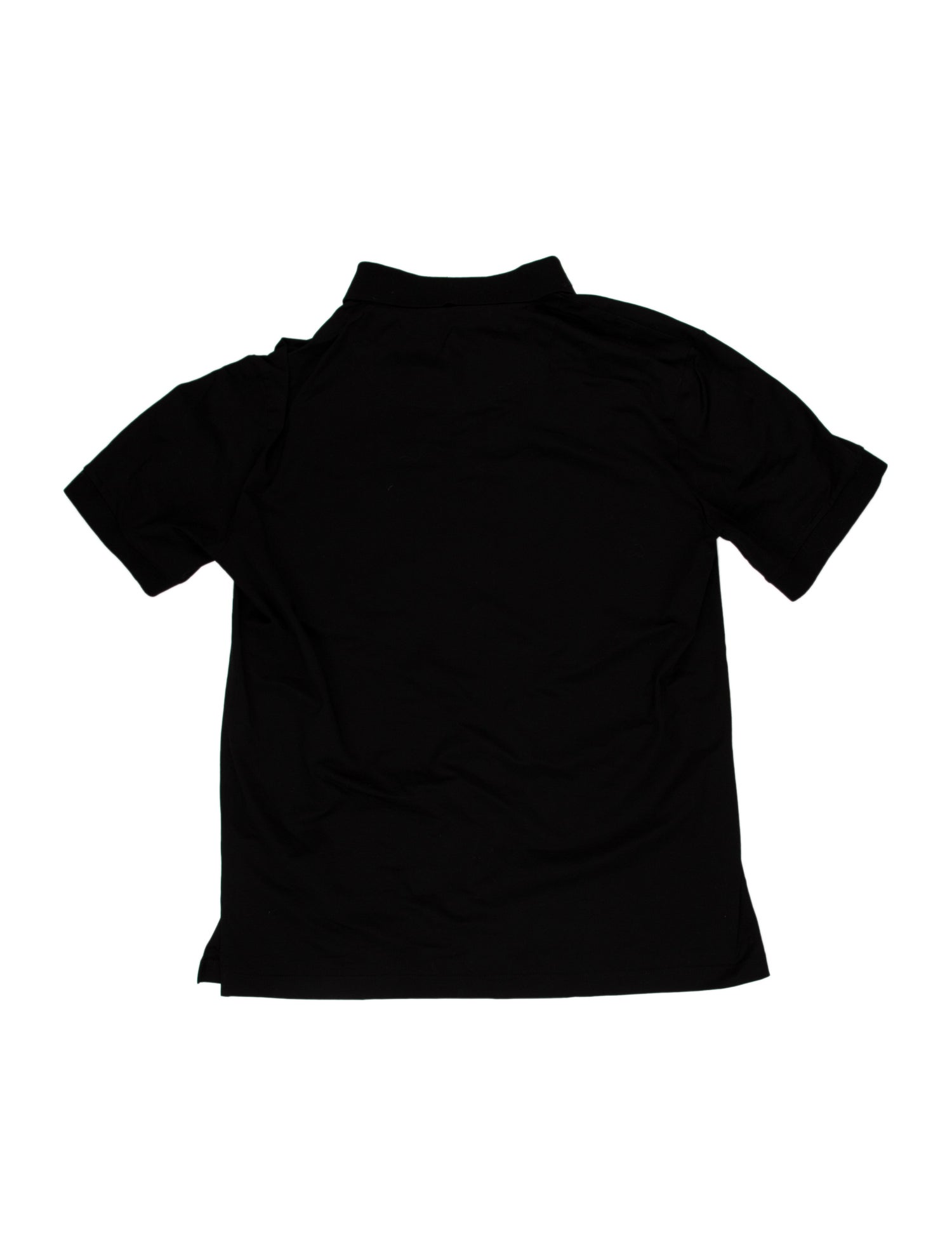 Prada 2019 Enameled Metal Triangle Polo Shirt