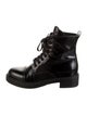 Prada Leather Combat Boots