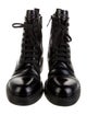 Prada Leather Combat Boots