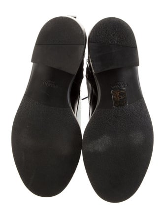 Prada Leather Combat Boots