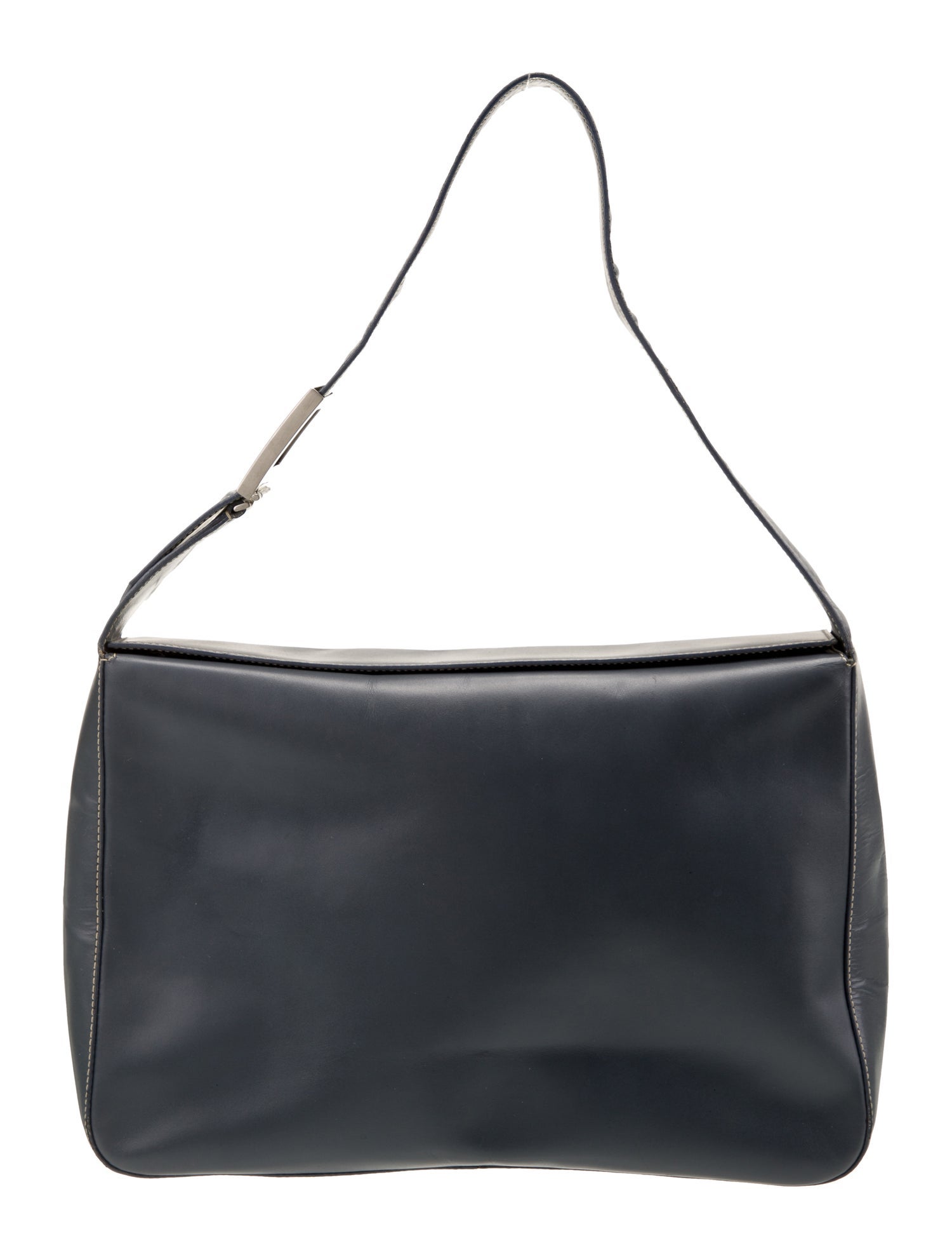 Salvatore Ferragamo Leather Shoulder Bag - Black Shoulder