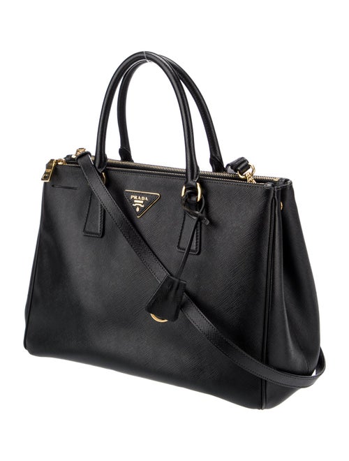 Prada Saffiano Lux Leather Galleria Double Zip Large