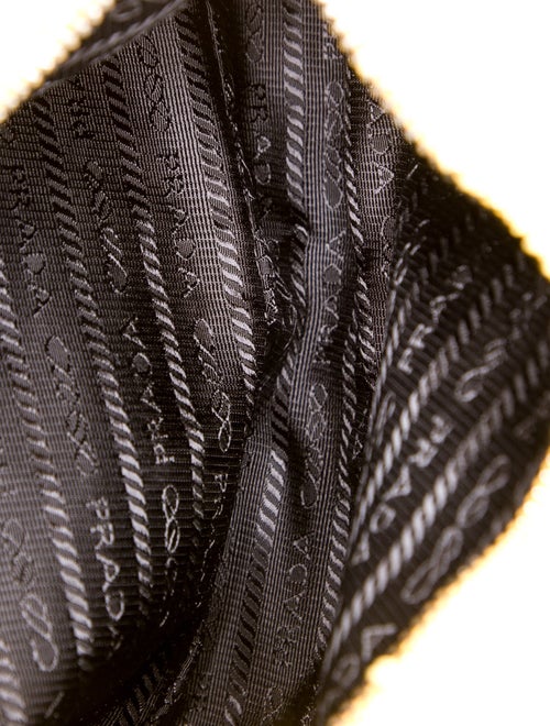 Prada Enameled Metal Triangle Re-Edition 2000