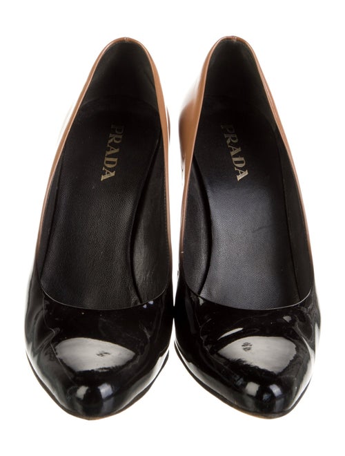 Prada Patent Leather Tie-Dye Print Pumps