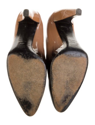 Prada Patent Leather Tie-Dye Print Pumps