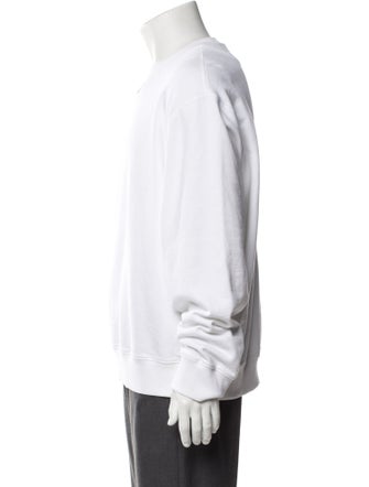 Prada 2023 Enameled Metal Triangle Sweatshirt