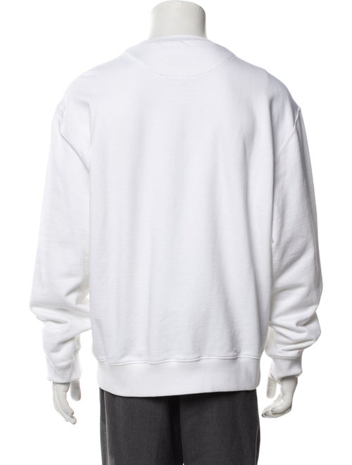 Prada 2023 Enameled Metal Triangle Sweatshirt